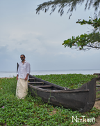 Silver Kasavu double mundu 5