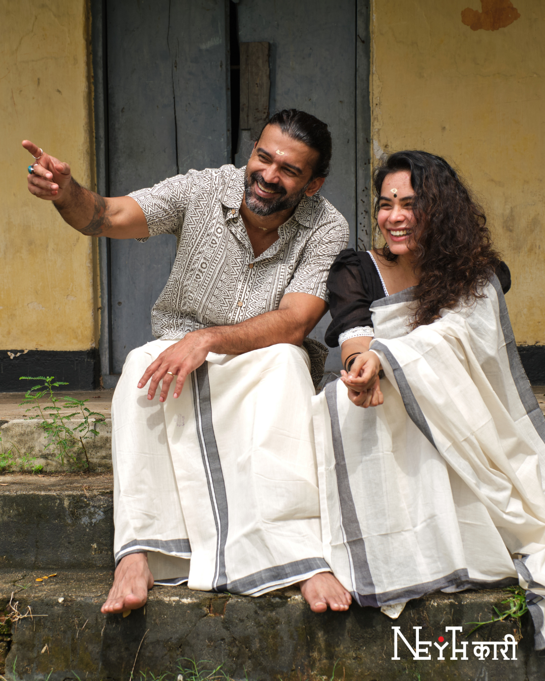 Black Kara double mundu 7