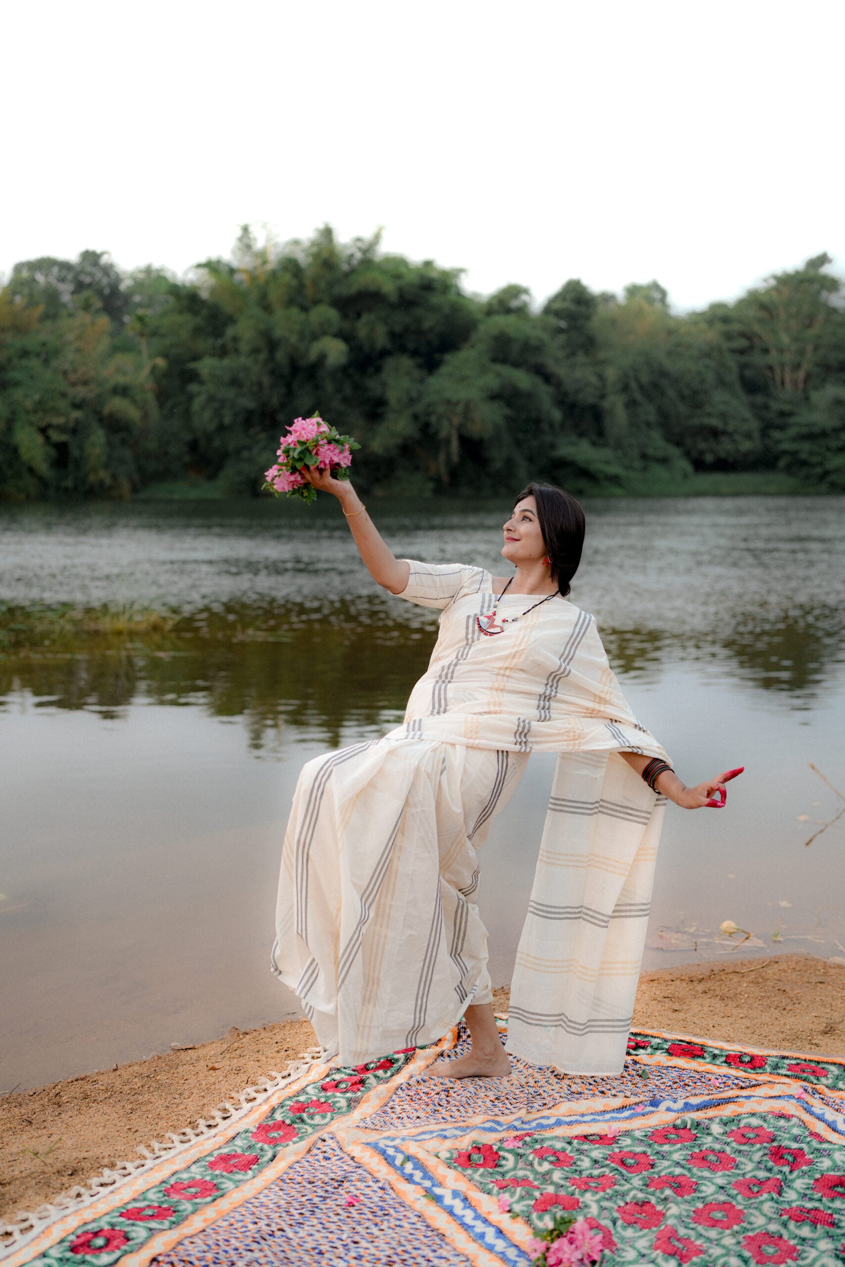 Classic Kara Kasavu Saree 3