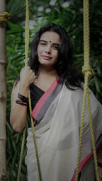 Manjadi saree
