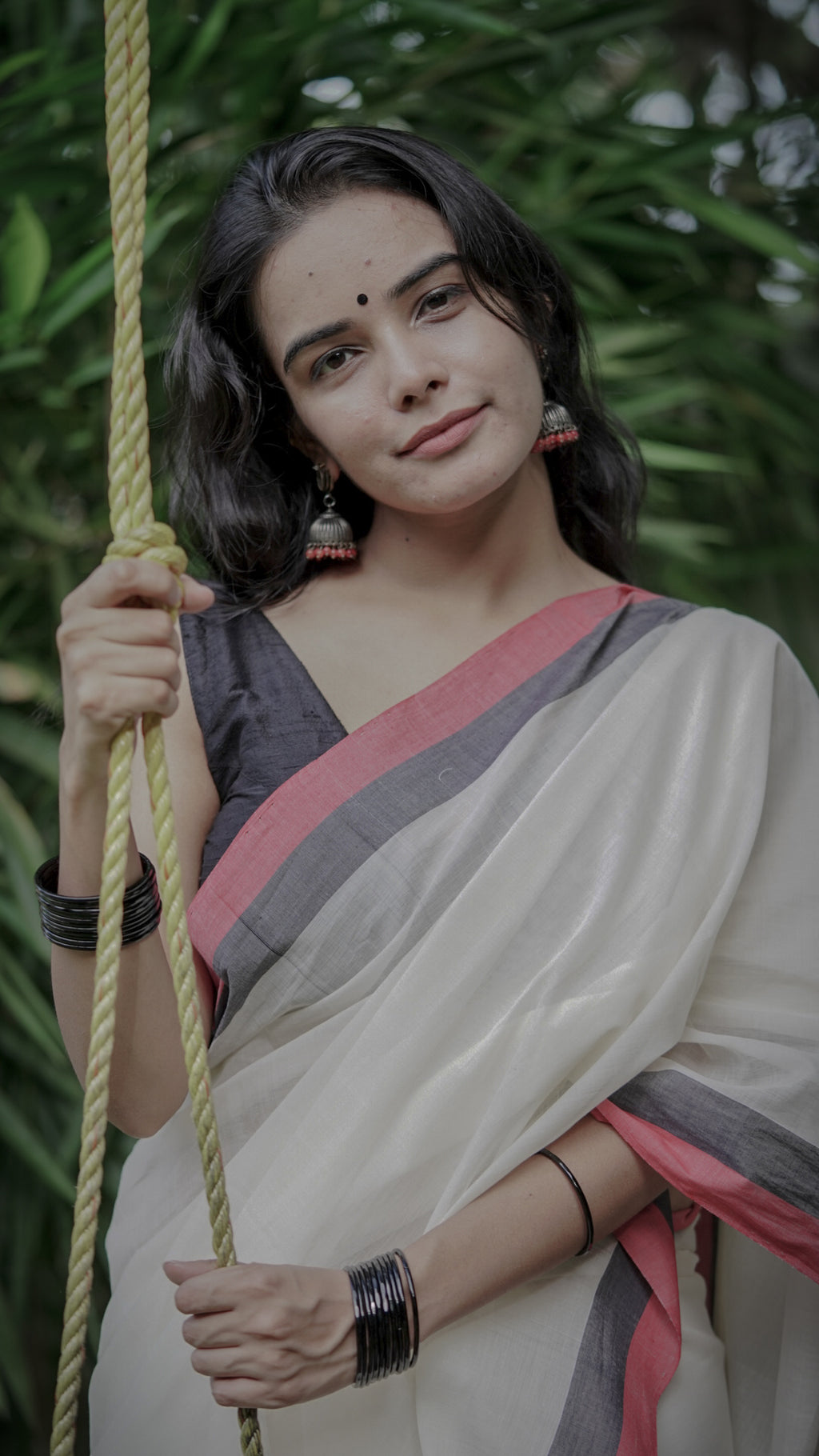 Manjadi saree 2