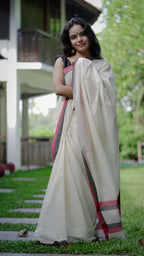 Manjadi saree 6