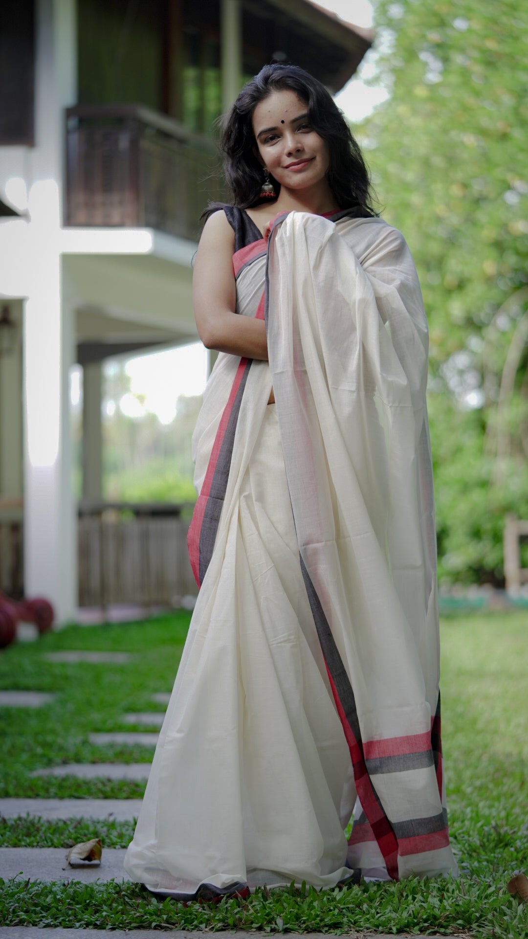 Manjadi saree 6