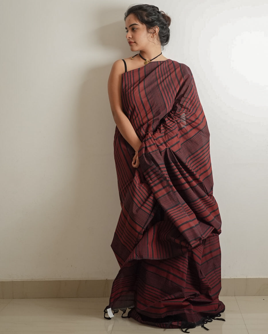 Coral Saree 2