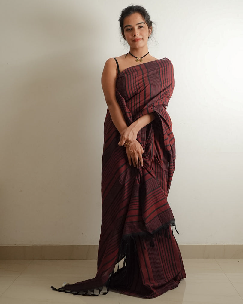 Coral Saree 3