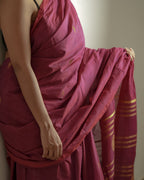 Wine gold Saree 7
