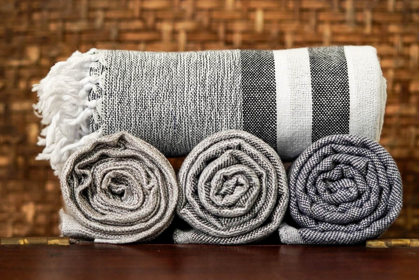 Patterned Bath Towel