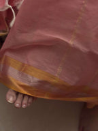 Peachy peach Saree 19