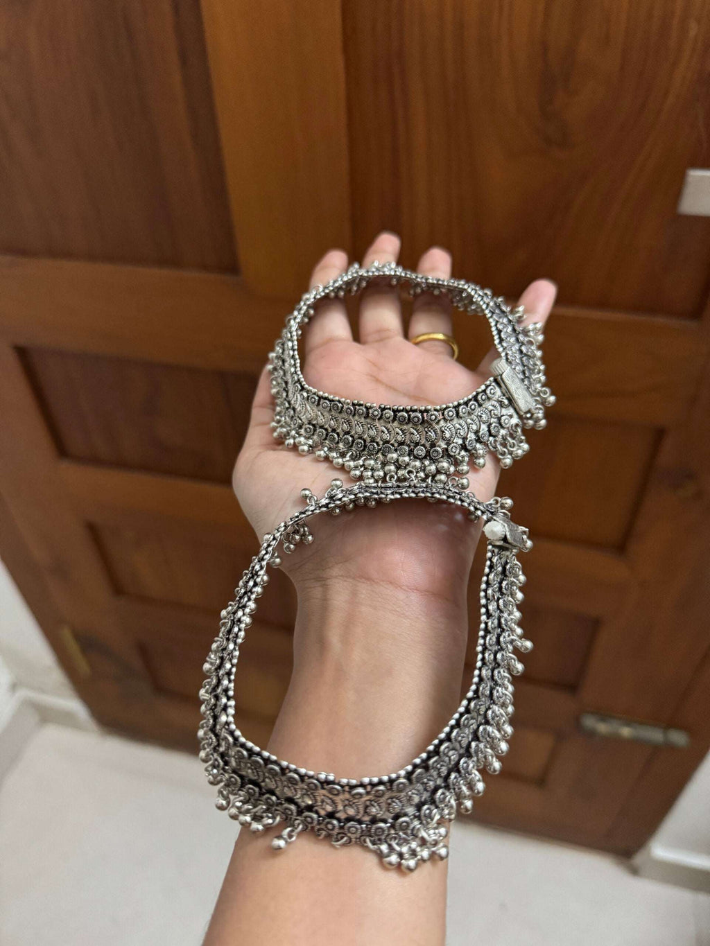 Metallic anklets 2
