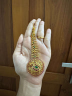 Ruby maangtikka