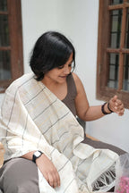 Black and golden dupatta