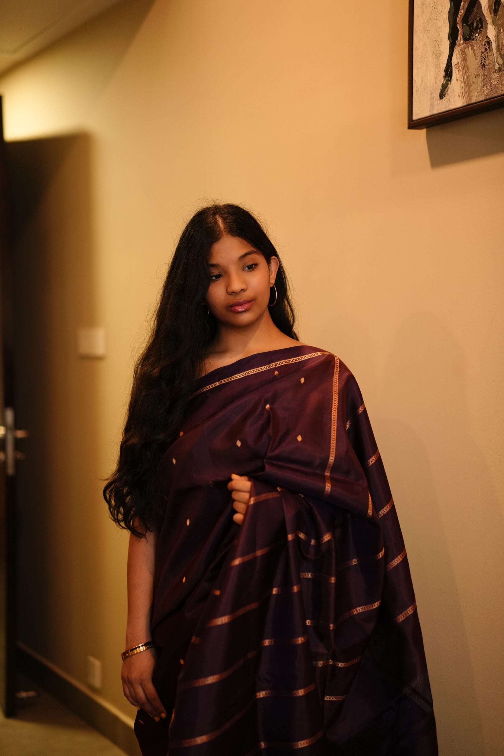 Grape Saree 3