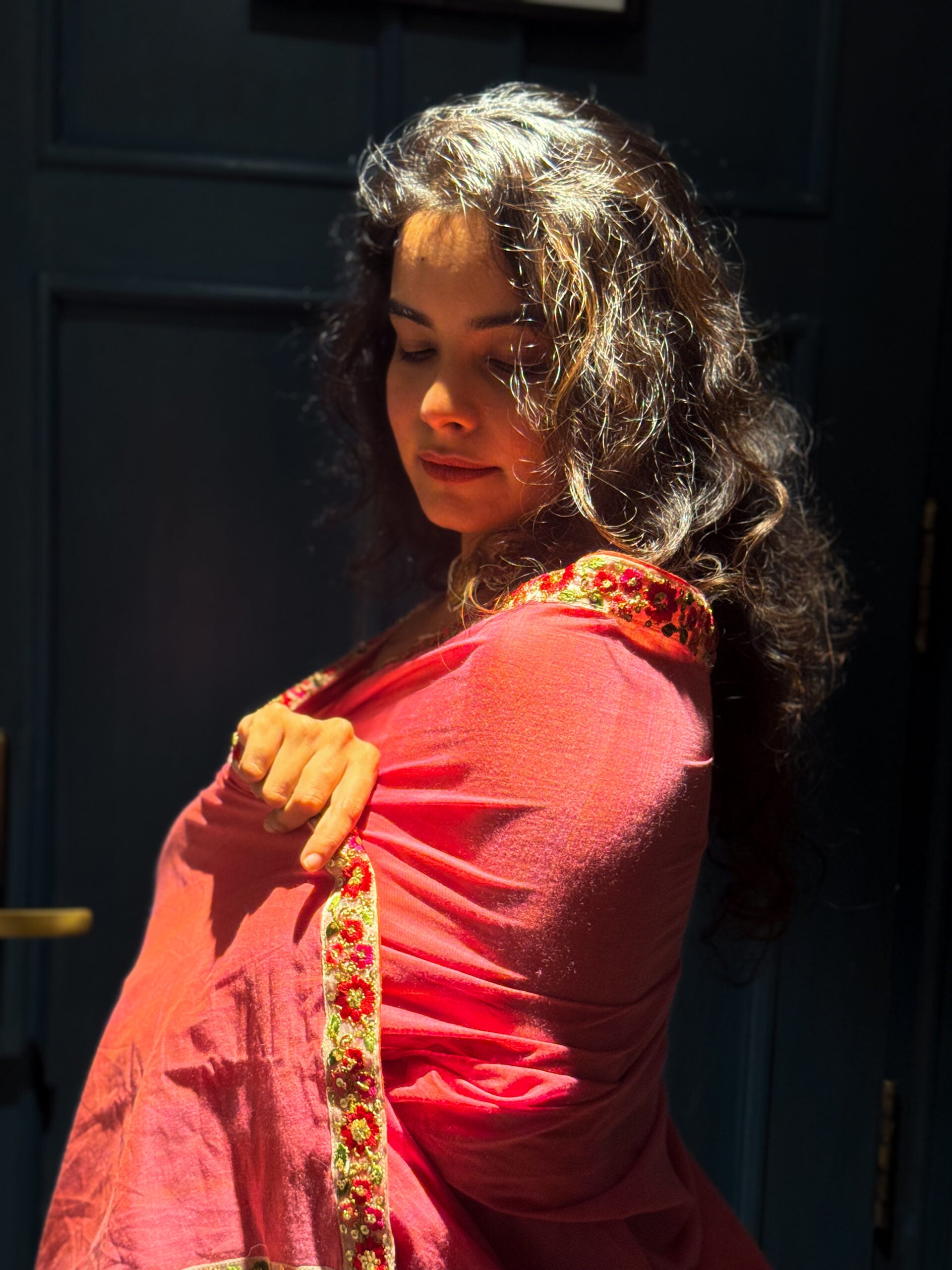 Valley of flowers saree