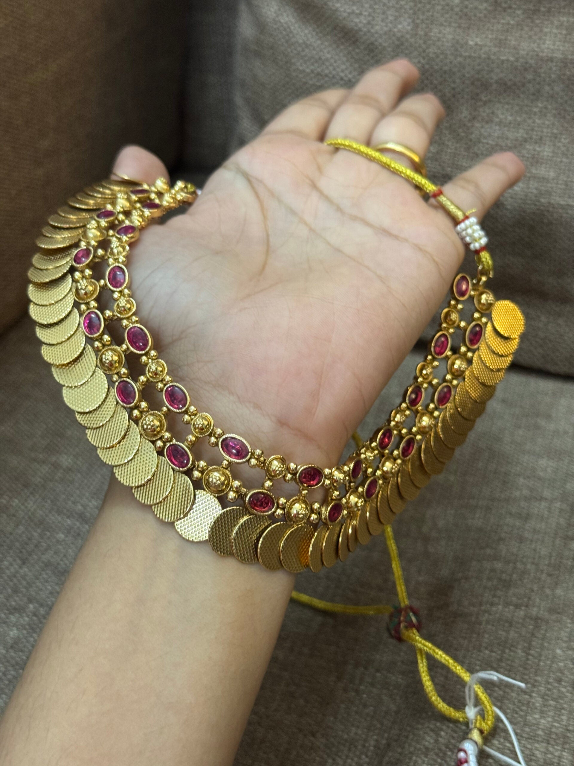 Lakshmi maala necklace 2