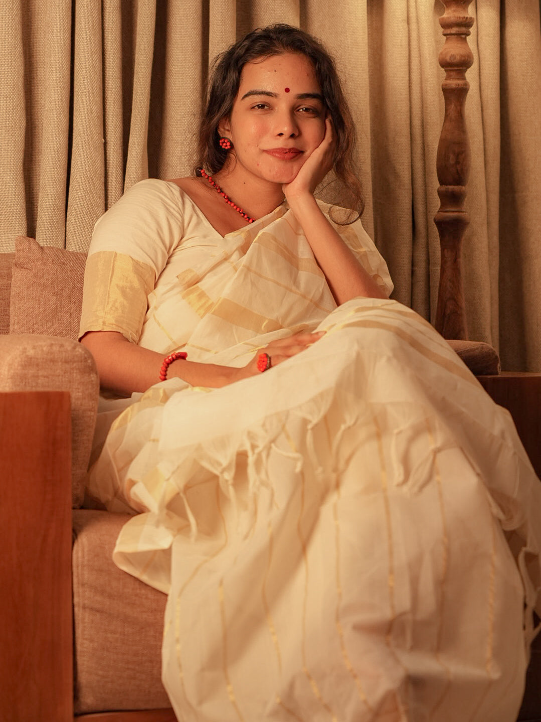 Uthradam Saree