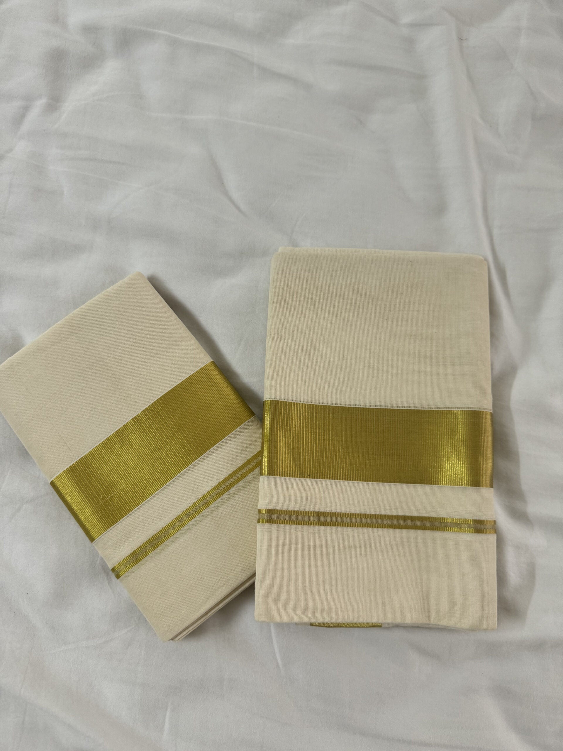 Golden Kasavu Set Mundu