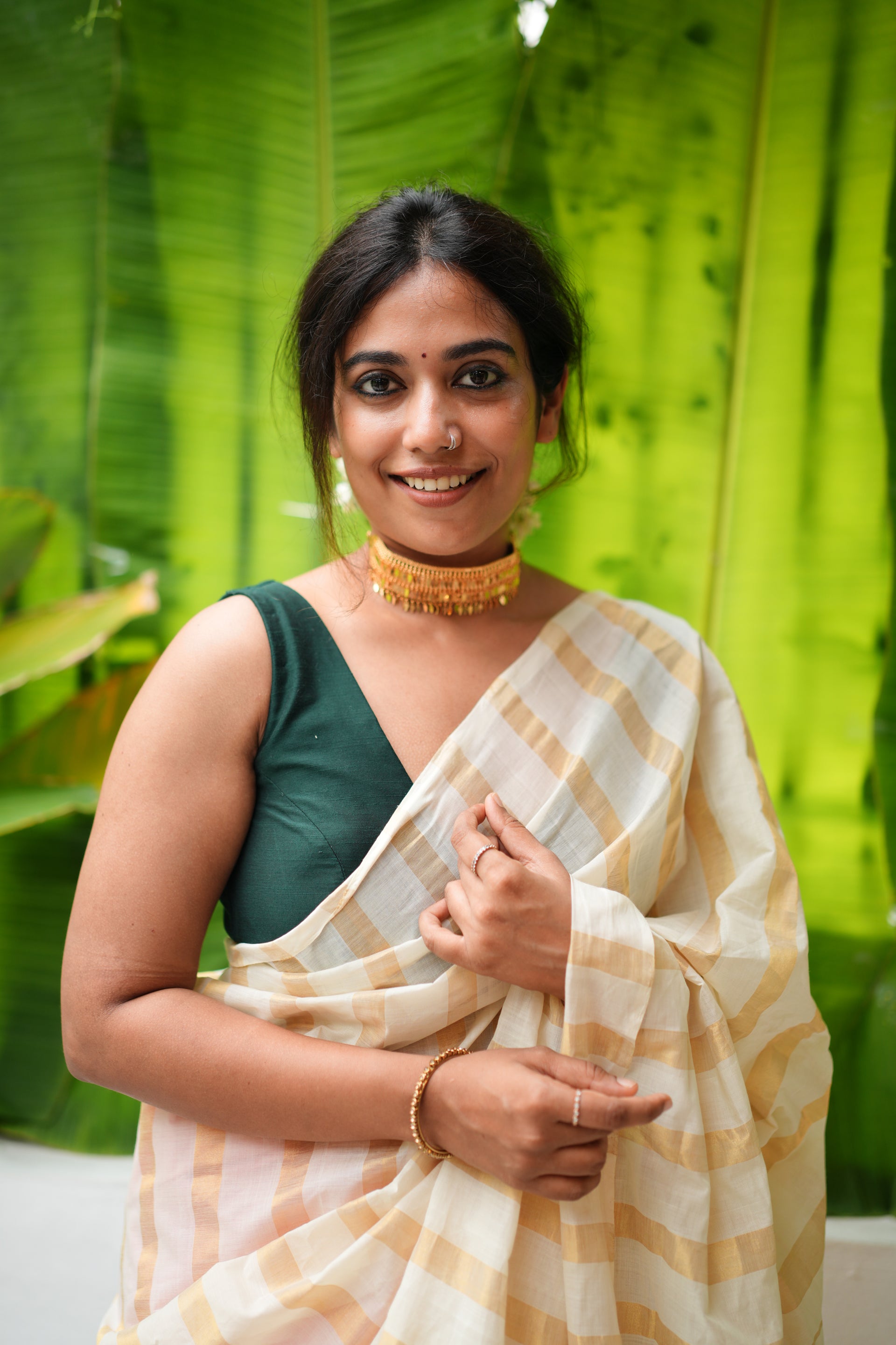 Poovili Saree