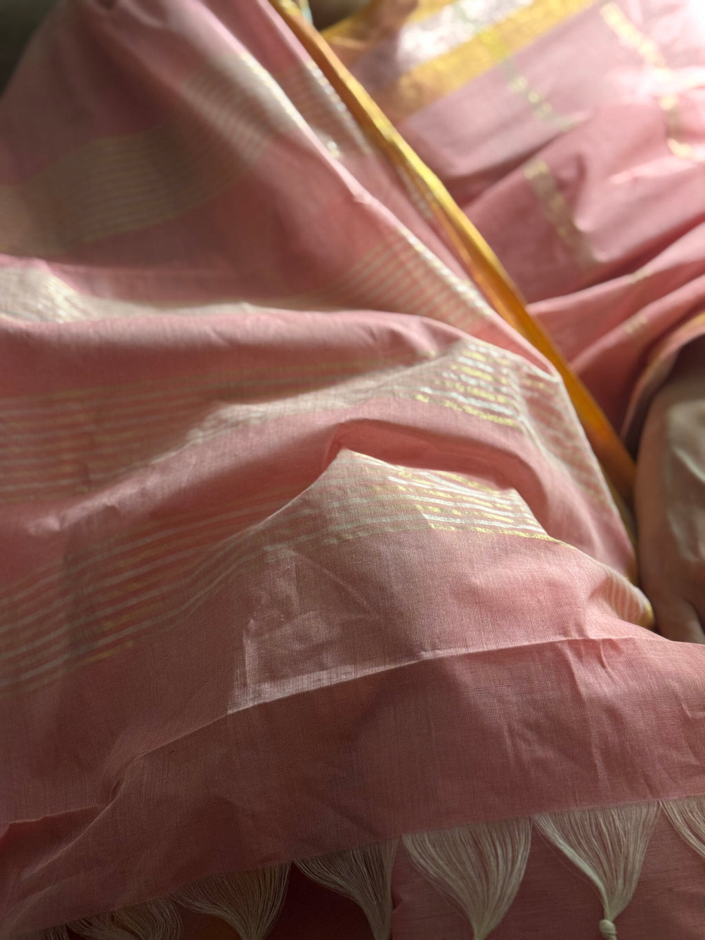 Peachy peach Saree 21