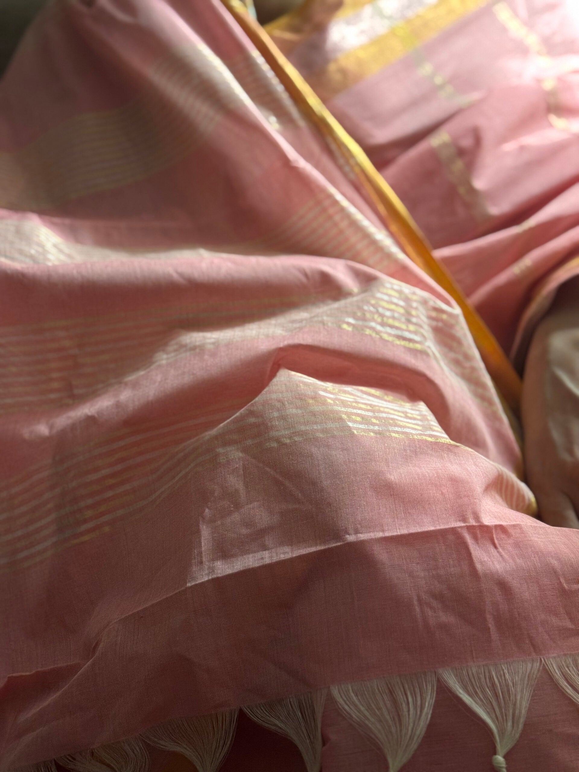 Peachy peach Saree 21