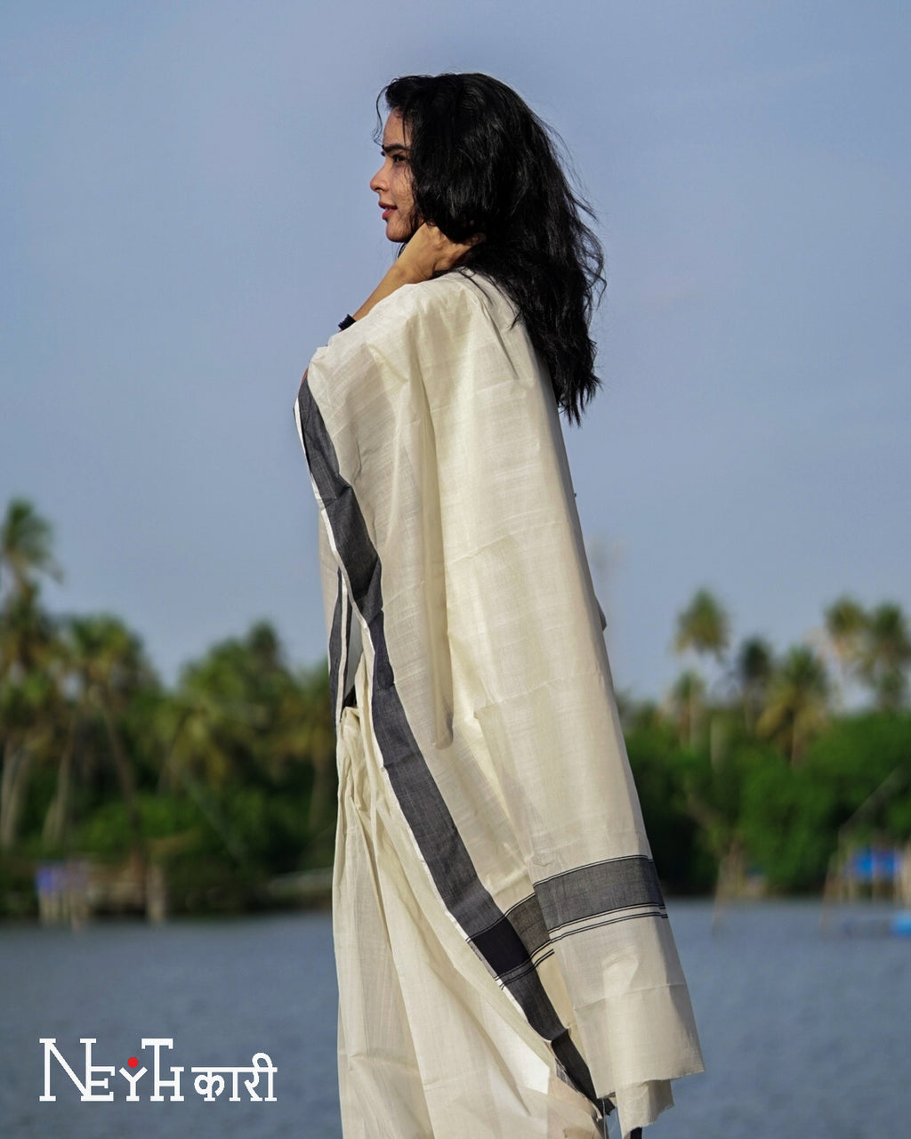 Kannaki black kara set mundu 4