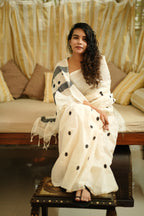 Polka saree