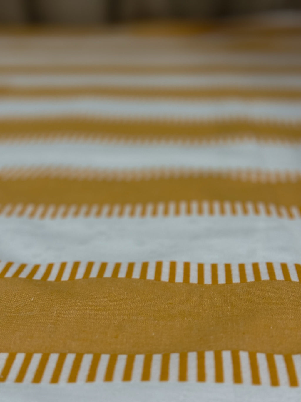 Handloom cotton bed sheet