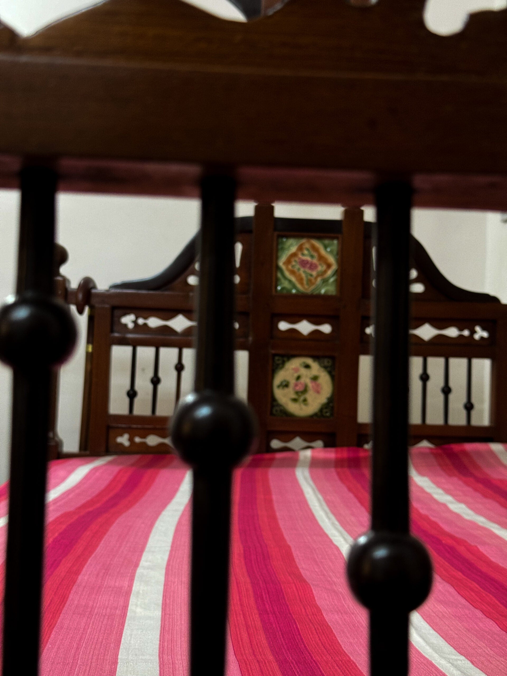 Handloom satin bed sheet 2