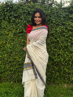 Kara with Kasavu Saree