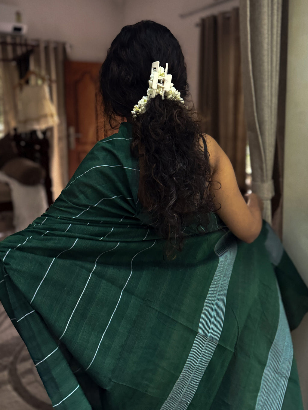 Marathakam saree 8