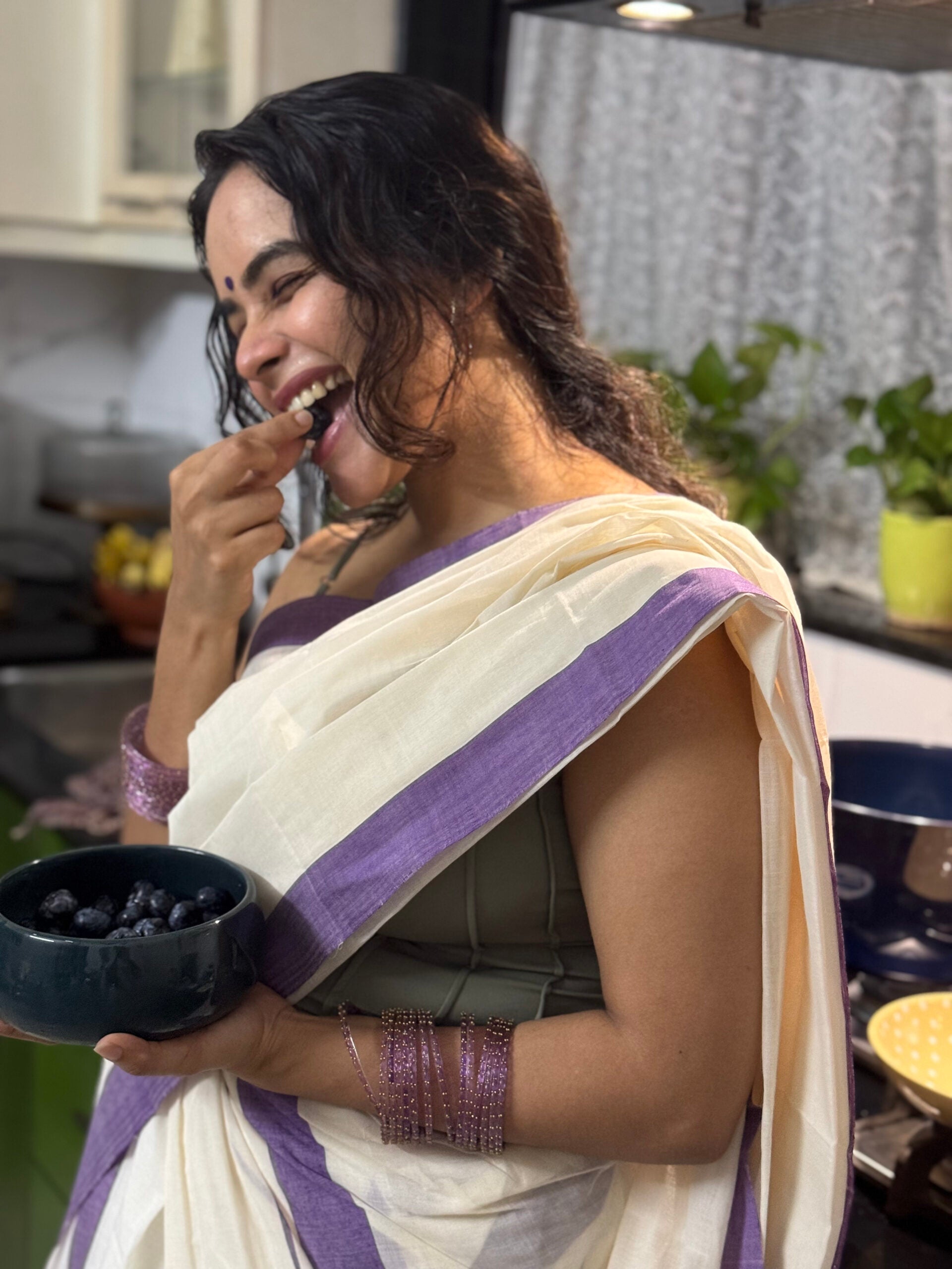 Blueberry set mundu