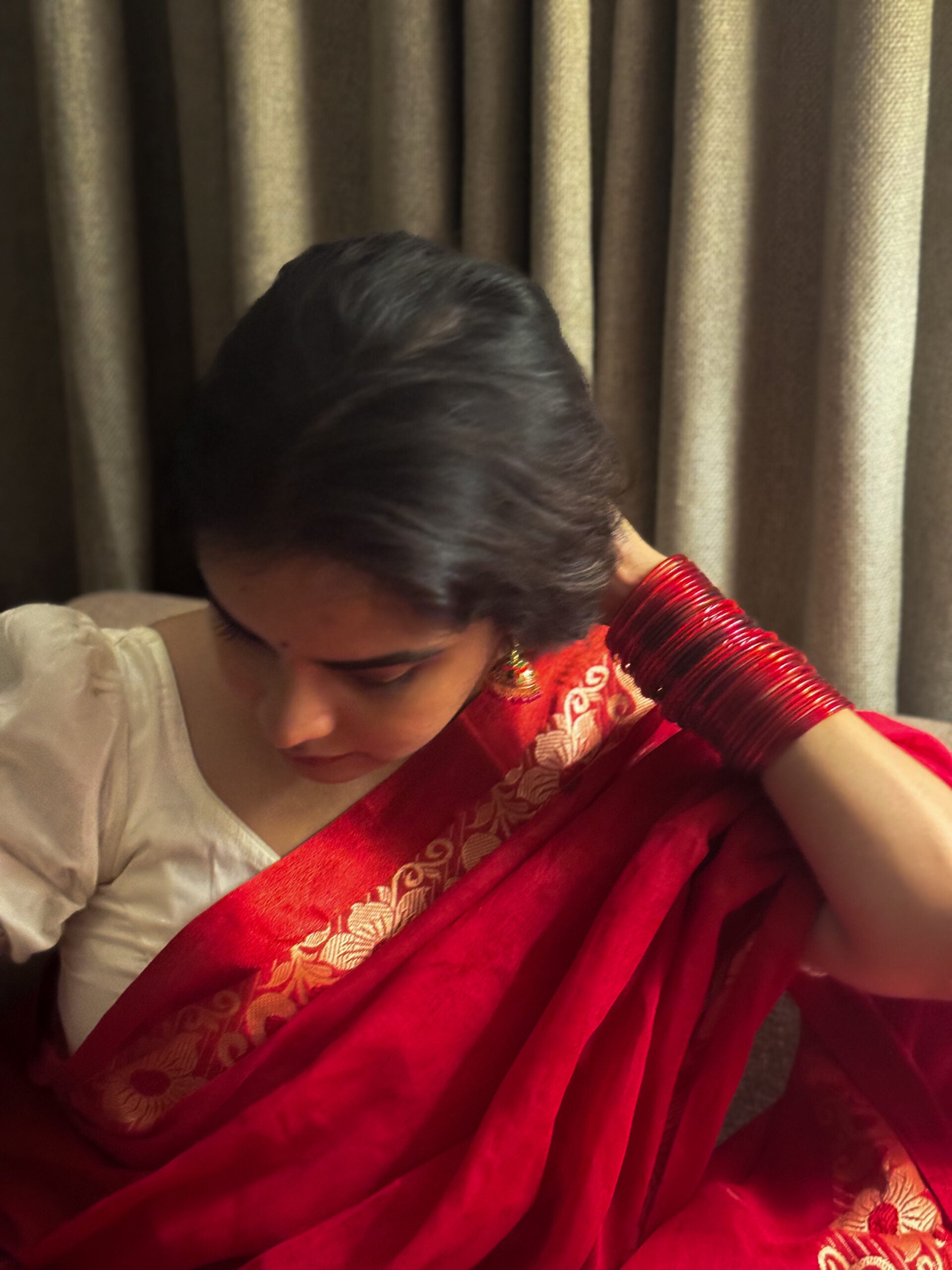 Gulmohar saree 4