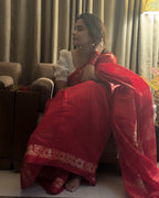 Gulmohar saree 3