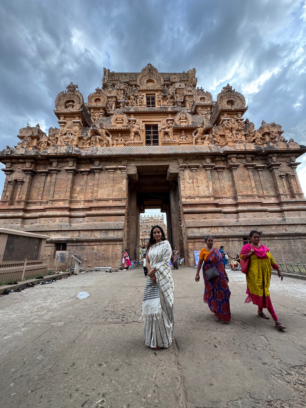 Brihadeshwara saree