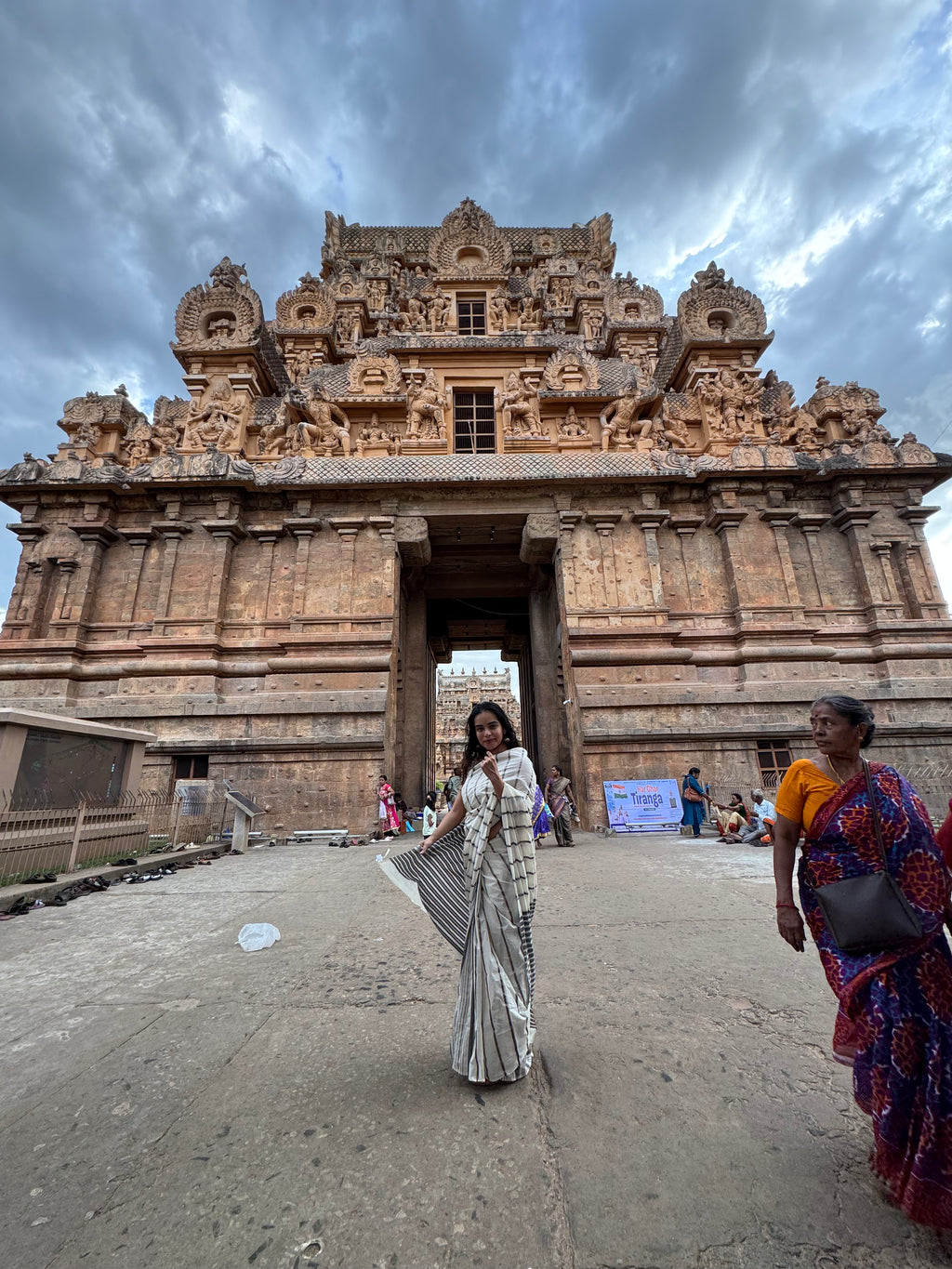 Brihadeshwara saree