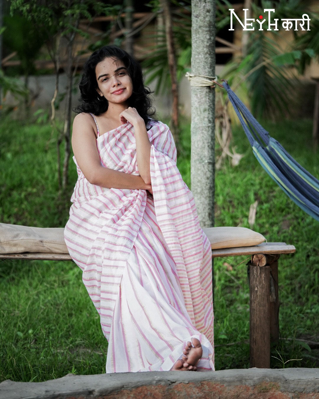 Cotton candy saree 4