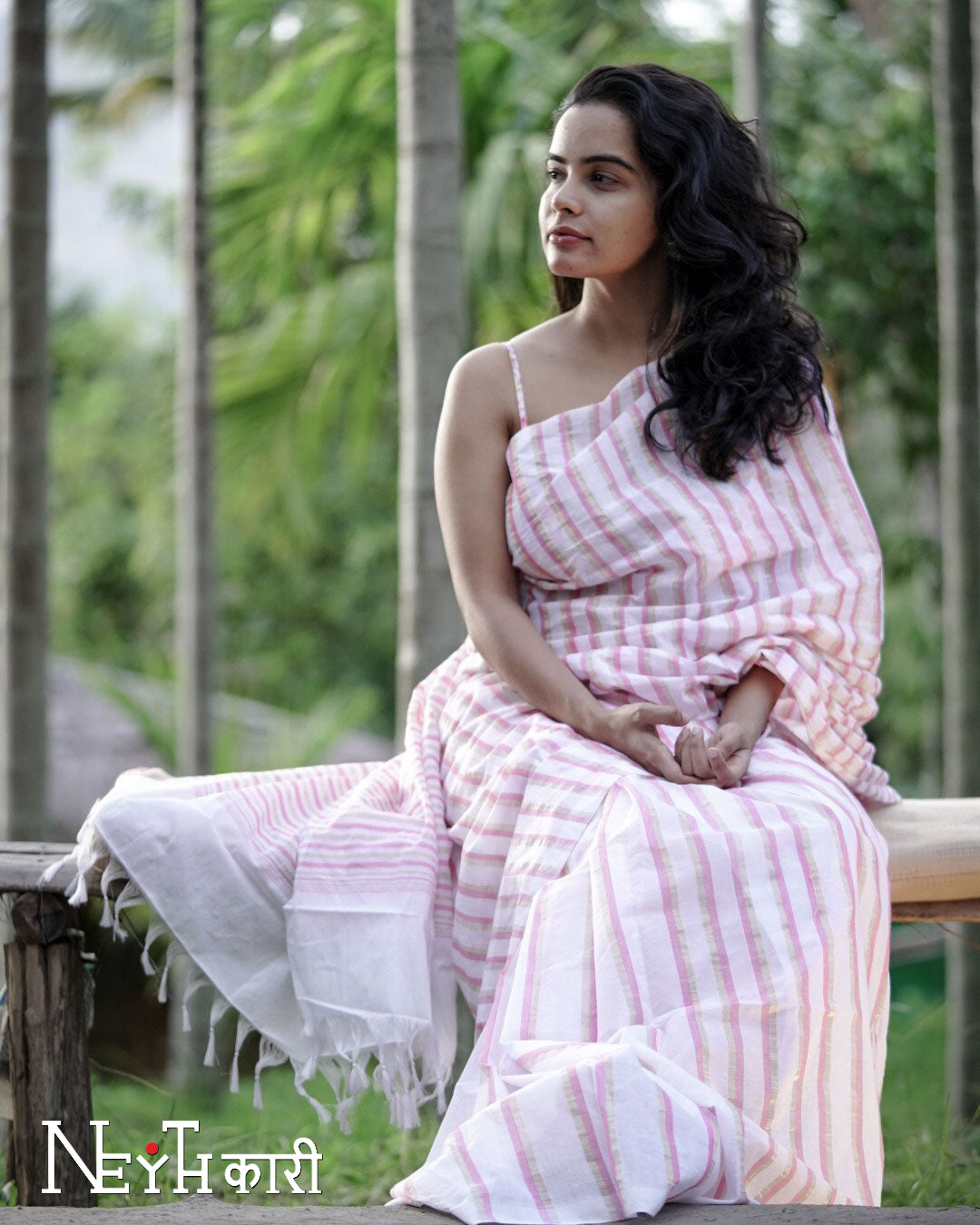 Cotton candy saree 5