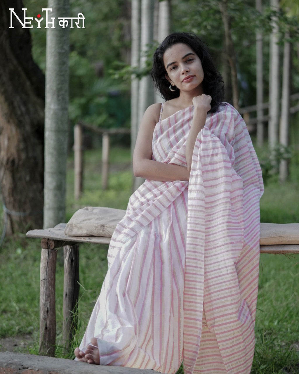 Cotton candy saree 7