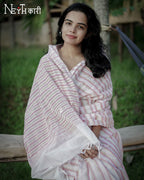 Cotton candy saree 8