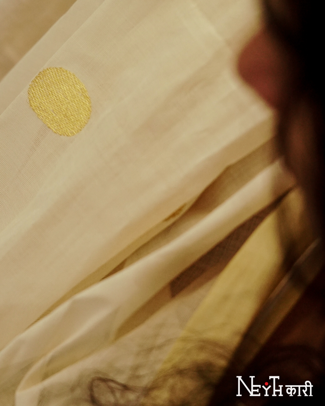 POLKA DOT KASAVU SAREE 8