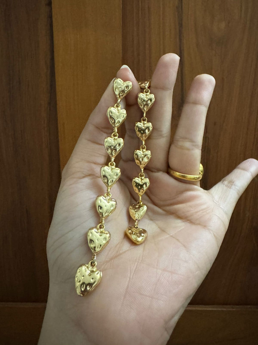 Gold long drops 2