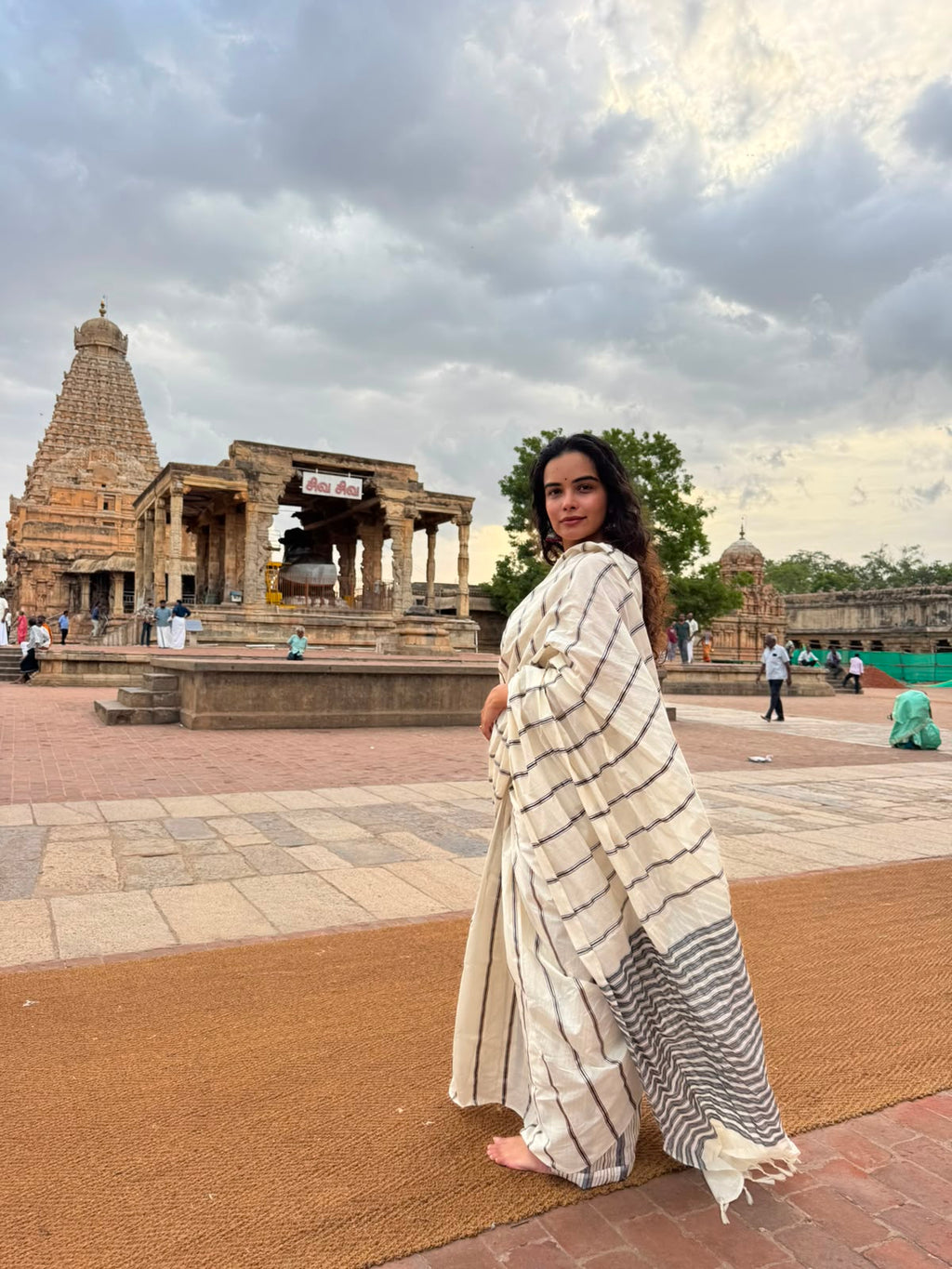 Brihadeshwara saree