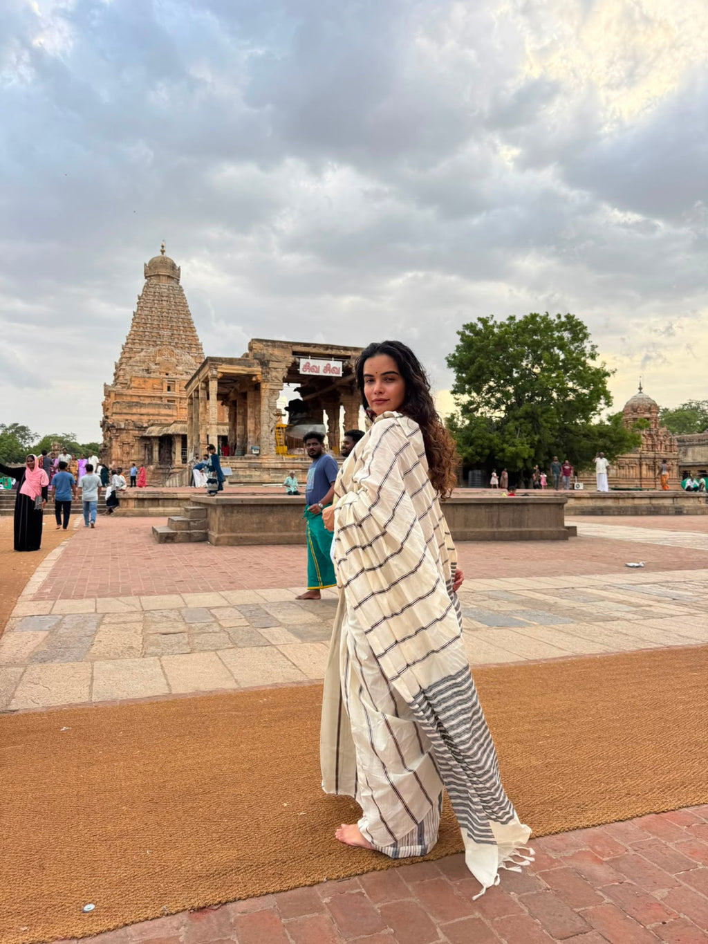 Brihadeshwara saree